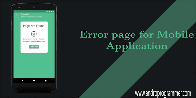 Load Custom Error Page